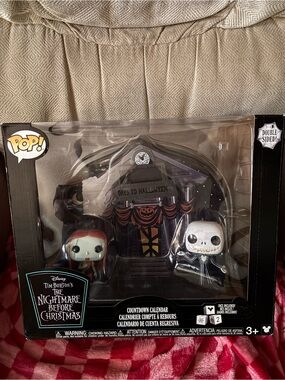 Funko Pop! The Nightmare Before Christmas Countdown Calendar - Red, Black, White